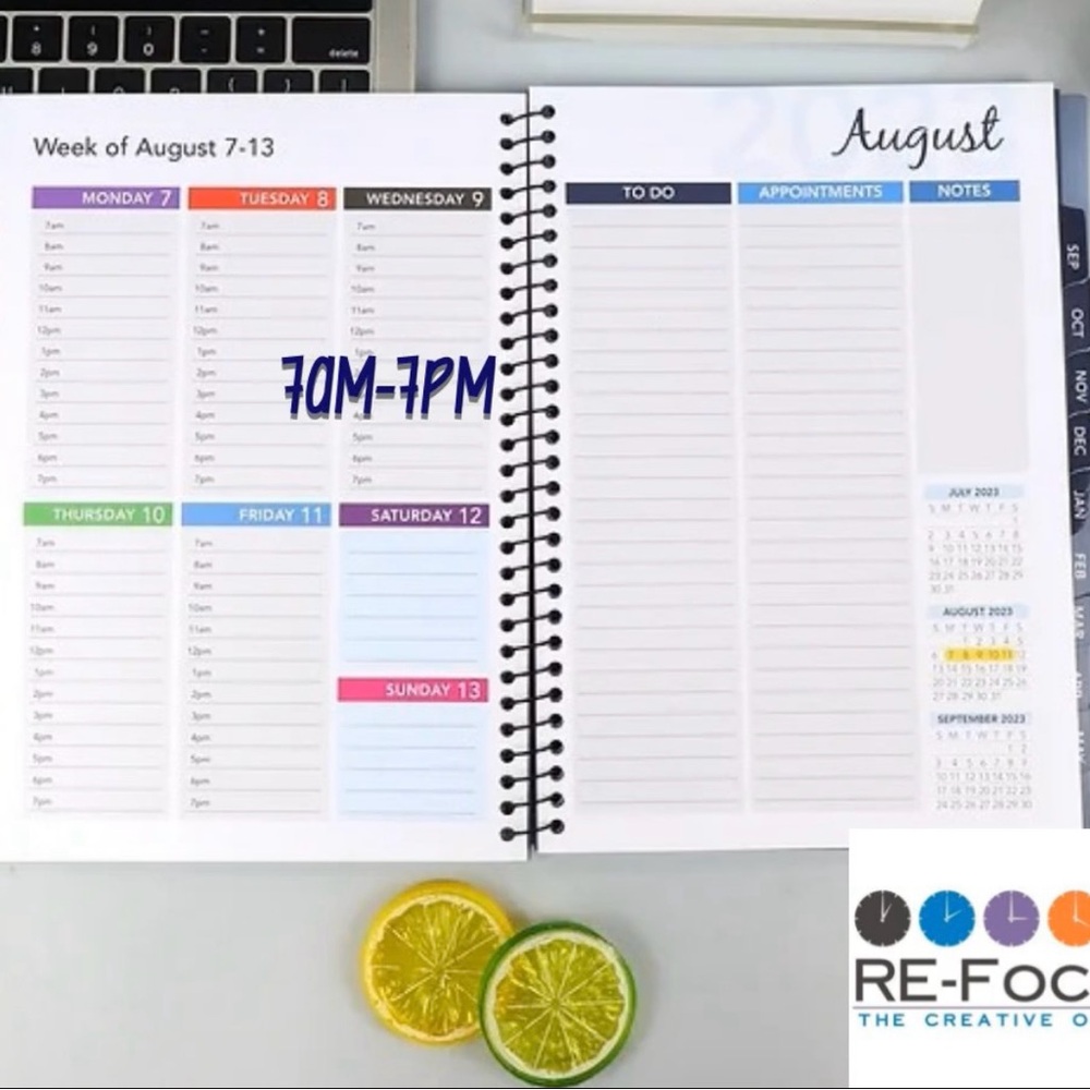 NEW! 24-25 ACADEMIC CALENDARS DESIGNED w/students @time2refocus time2refocus.com